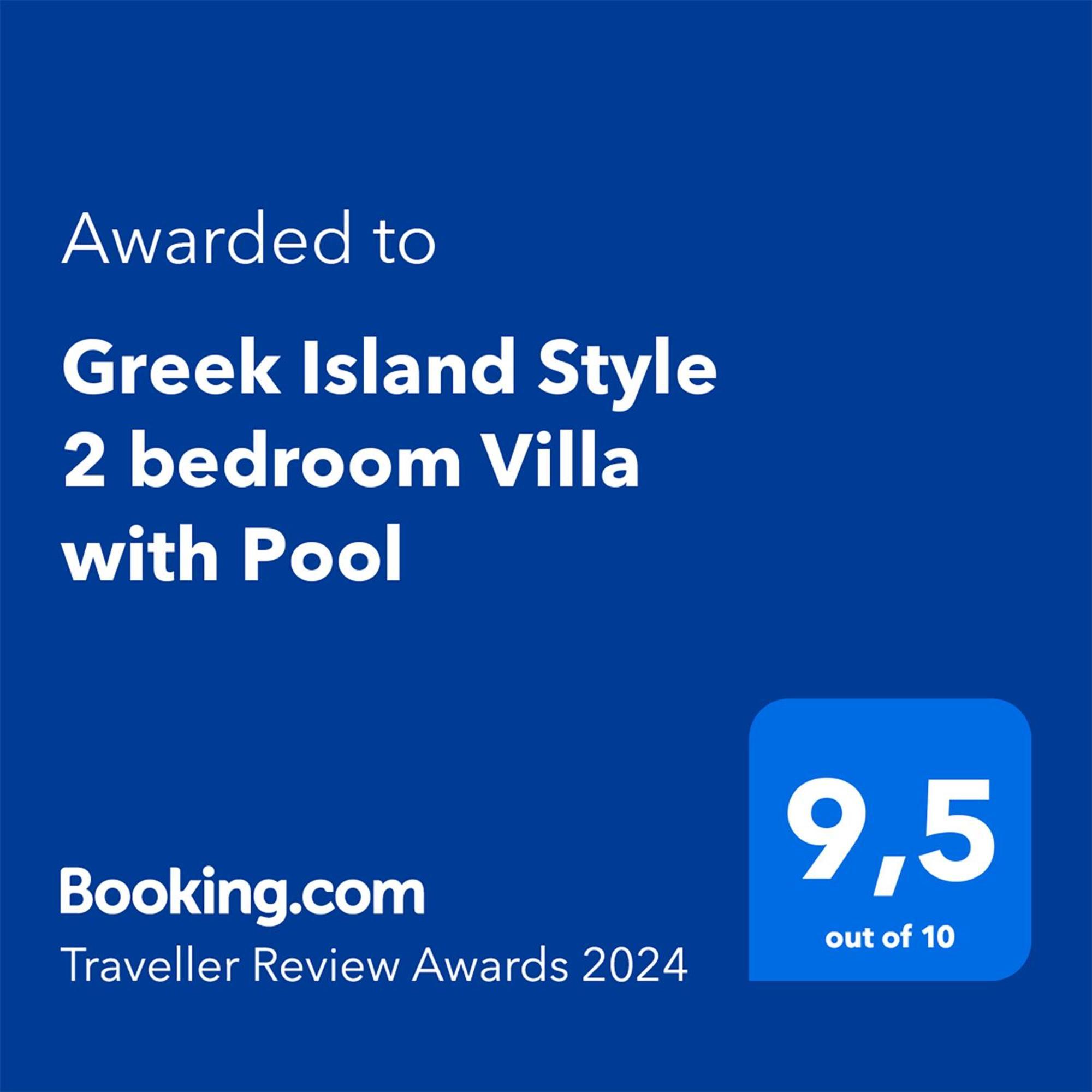 Greek Island Style 2 Bedroom Villa With Pool Next To The Sea Lárnaka Kültér fotó